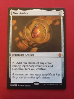 Mox Amber DOM #224 MtG - Image 1