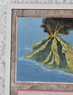 MTG Revised Dual Land Volcanic Island Reserved List 1994 - CardVault Inventory - Image 2