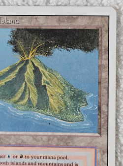 MTG Revised Dual Land Volcanic Island Reserved List 1994 - CardVault Inventory - Image 3