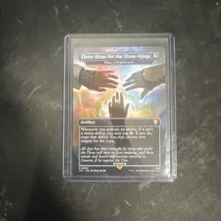 MTG LOTR Three Rings for the Elven-Kings Borderless M 0352 - Image 1