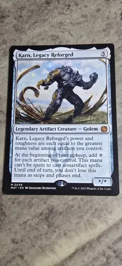Karn, Legacy Reforged March of the Machine: The Aftermath Regular Mythic MTG NM - Image 1