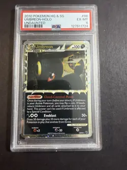 Pokemon Undaunted Umbreon Prime Holo #86 - PSA 6 - Image 1