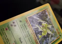 Pokemon TCG - SCYTHER - 26/64 - RARE - UNLIMITED - JUNGLE (1999) - WOTC - MP - Image 2