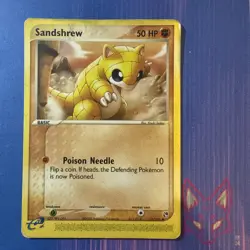 EX Sandstorm - MP - Sandshrew 75/100 Vintage English Pokemon (US Seller) - Image 1