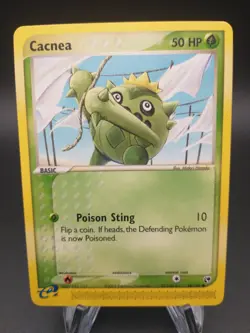 CACNEA 58/100 - EX Sandstorm Common - Pokemon TCG 2003 - LP - Image 1