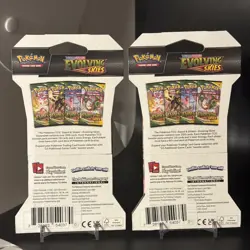 2x Pokemon: Sword & Shield Evolving Skies Sleeved Booster Pack 820650808784 - Image 4