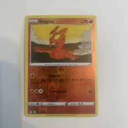 Slugma [Reverse Holo] #21 Pokemon Lost Origin - Image 1