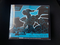 Pokemon Center Black Bolt and White Flare Elite Trainer Box Sealed ETB **TEAR** - Image 1