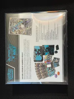 Pokemon Center Black Bolt and White Flare Elite Trainer Box Sealed ETB **TEAR** - Image 4