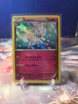 Pokemon TCG Sylveon Holo 30/30 XY Trainer Kit Sylveon & Noivern LP - Image 1