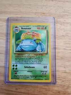 Pokemon TCG Venusaur Base Set 15/102 Holo 1999-2000 Wizards Base Set... - Image 1