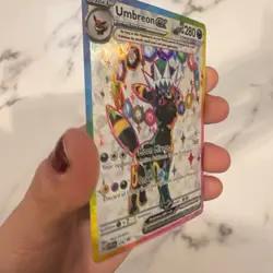 Umbreon Ex 176 Pokemon TCG Prismatic Evolutions - Black Star Promo NM - Image 3