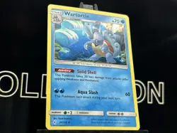 POKEMON WARTORTLE #34/214 UNCOMMON COSMOS HOLOFOIL SWIRL UNBROKEN BONDS - Image 4