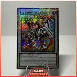 YU-GI-OH! TCG BORRELOAD SAVAGE DRAGON (QUARTER CENTURY SECRET RARE) RA01-EN033 - Image 1