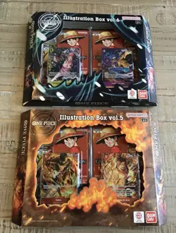 One Piece 13 OP-13 Illustration Box (IB-05) Vol.5 and Vol.6 - IN HAND - Image 1