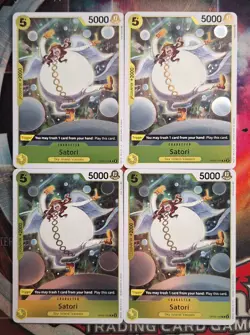 4x Satori OP05-105 Rare Englisch PLAYSET NM One Piece - Image 1