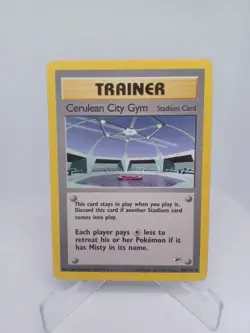 Pokemon TCG Card Gym Heroes Cerulean City Gym 108/132 - Image 1