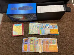 Pokemon Card Lot + Stellar Crown Elite Trainer Box (ETB) 500+ Cards & Extras - Image 1