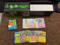Pokemon Card Lot + Shrouded Fable Elite Trainer Box (ETB) 500+ Cards & Extras - Image 1