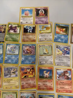Pokemon Card Game Lot Vintage Card Lot Of 50 Some - Image 3