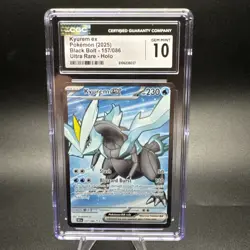 Pokemon TCG Kyurem EX Black Bolt Special Illustration Rare Card 165/086 CGC 10 - Image 1