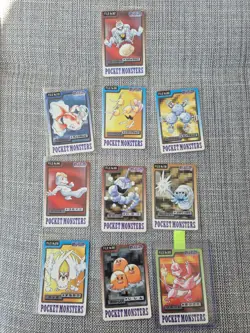 Carddass Pokemon Card Bundle (Reserved) - Image 1