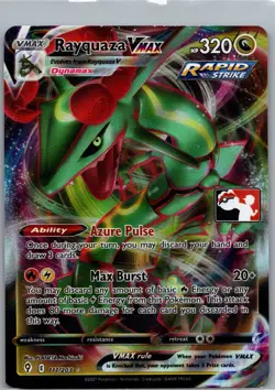 Rayquaza VMAX 111/203 Prize Pack Series Cards Holo - Image 1