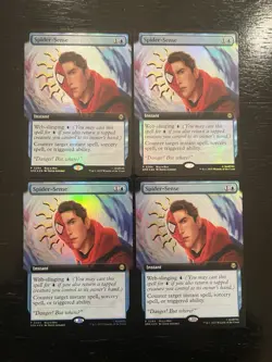 Spider-Sense Buy-a-Box Promo X4X NM/M Marvel’s Spider-Man SPM Magic MTG - Image 1