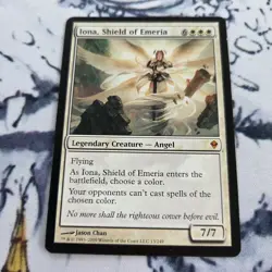 MTG- Iona, Shield Of Emeria- Zendikar- NM /LP - Image 1