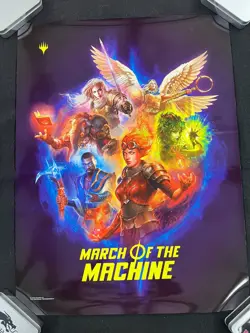 March of the Machine Store Promo FOIL Poster MTG - Image 1