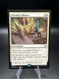 Chivalric Alliance #11 (NM) March of the Machine MOC Magic MTG - Image 1