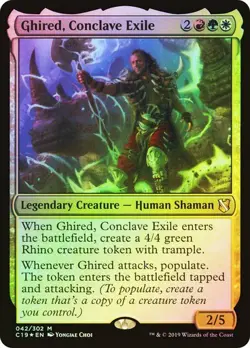 NM Foil Ghired, Conclave Exile, MTG, Commander 2019, Magic, 42 - Image 1