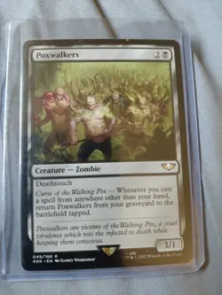 MTG Poxwalkers Warhammer NM - Image 1