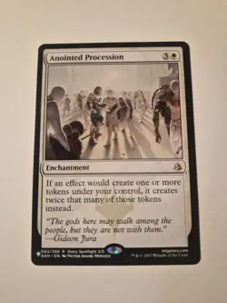 Magic: The Gathering Anointed Procession The List MTG Rare - Image 1