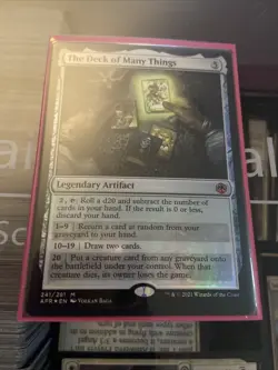 The Deck of Many Things Adventures in the Forgotten Realms FOIL MYTHIC - Image 1
