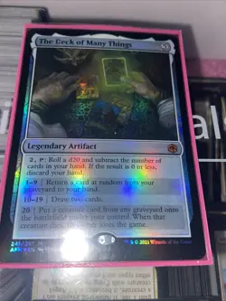 The Deck of Many Things Adventures in the Forgotten Realms FOIL MYTHIC - Image 2