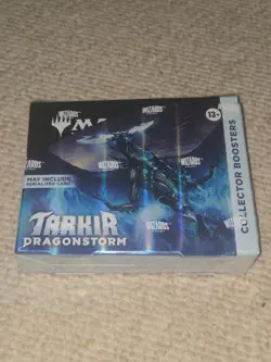 Magic the Gathering Tarkir Dragonstorm Collector Booster Box Sealed English - Image 1