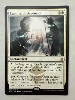 Luminarch Ascension x1 MTG Masters 25 1x Magic Excellent Light Play EX LP - Image 1
