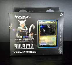 MTG Final Fantasy XIV Scions & Spellcraft Commander Deck Sealed - Image 1