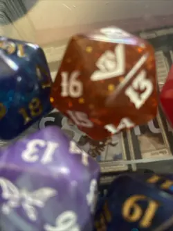 MTG Spindown Life Counter D20 x 5 different sets spiderman, duskmourn - Image 4