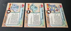Nidoran Nidorina & Nidoqueen Topps Foil Holo TV Animation Blue Pokemon NM - Image 2