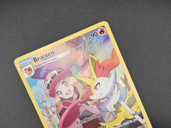 Pokemon TCG Braixen TG01/TG30 Rare Silver Tempest Trainer Gallery Holo Card - Image 2