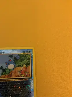 Pokemon Marill 11/18 card Southern Islands reverse Holo Swirl - Image 3