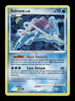 Pokemon Suicune - 19/132 (Cracked Ice Holo) Promo Miscellaneous Cards & Products - Image 1