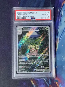 Pokemon Psa 10 Exeggutor 135/132 Me01: Mega Evolution Holo - Image 1