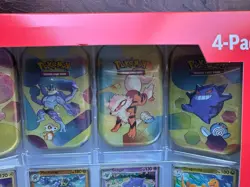 Pokemon TCG Scarlet & Violet 151 Mini Tins 4‑Pack | Sams Club Exclusive | Sealed - Image 5