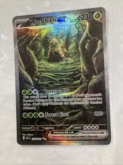 Wo-Chein EX 257/193 Paldea Evolved Special Illustration Rare Pokemon NM Fresh - Image 1