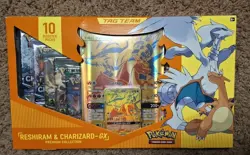 Pokemon TCG: Reshiram Charizard GX Premium Collection Tag Team Box - Sealed - Image 1