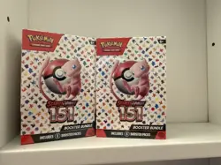 Pokemon TCG 151 Booster Bundle Factory Sealed Scarlet and Violet Lot Of 2 New - Image 1
