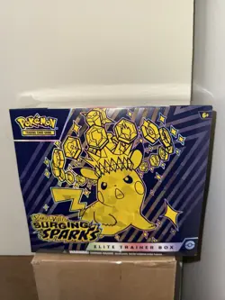 Pokemon TCG Surging Sparks ETB SEALED FREE SAME DAY SHIPPING - Image 1